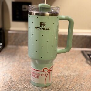 Peppermint Polka Dot- Stanley 40oz Tumbler. Target Holiday Exclusive!